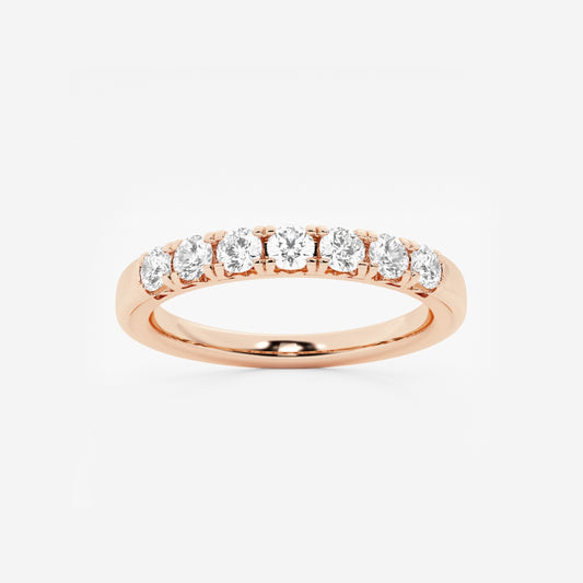 Hazel - Seven Stone Elegance Wedding Ring