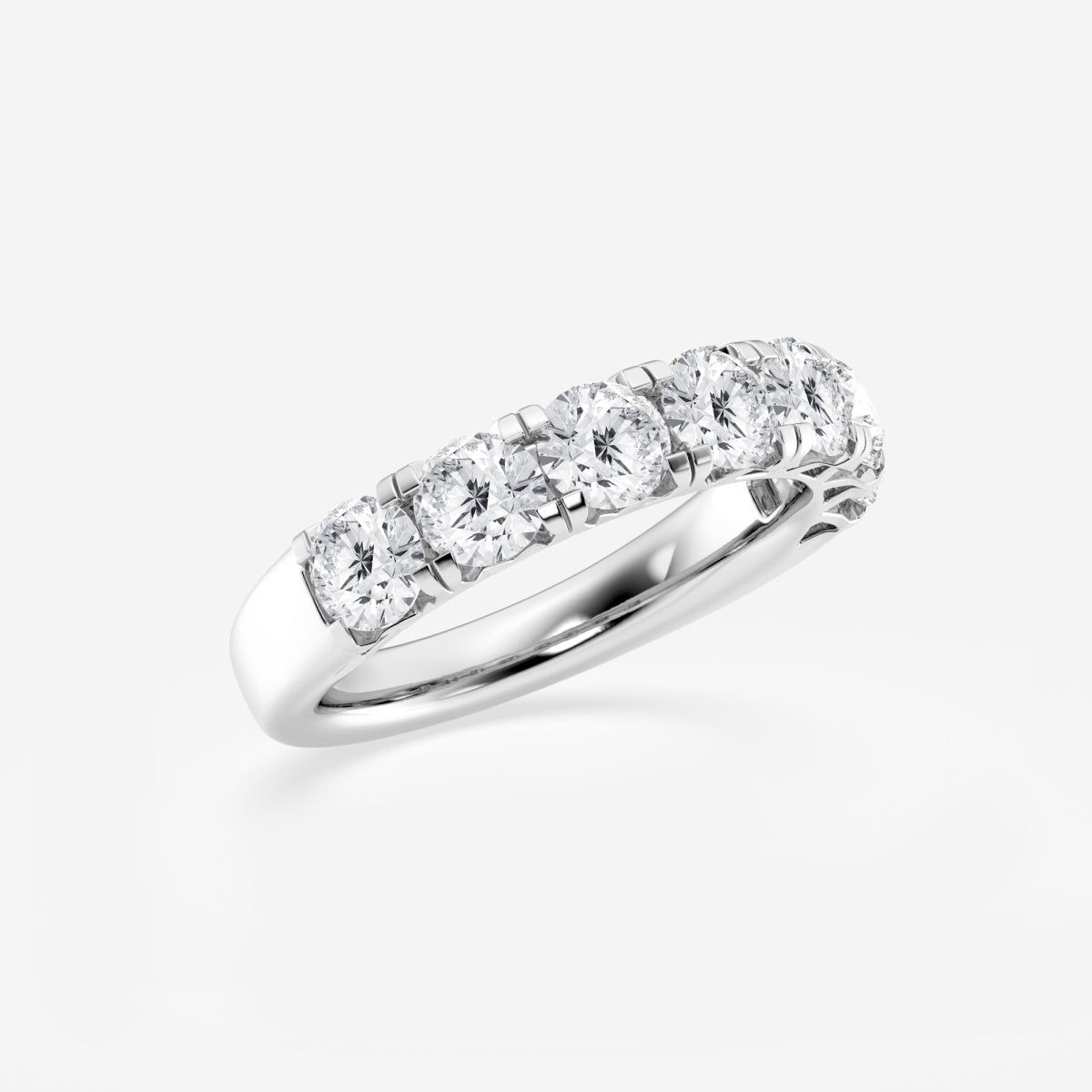 Hazel - Seven Stone Elegance Wedding Ring