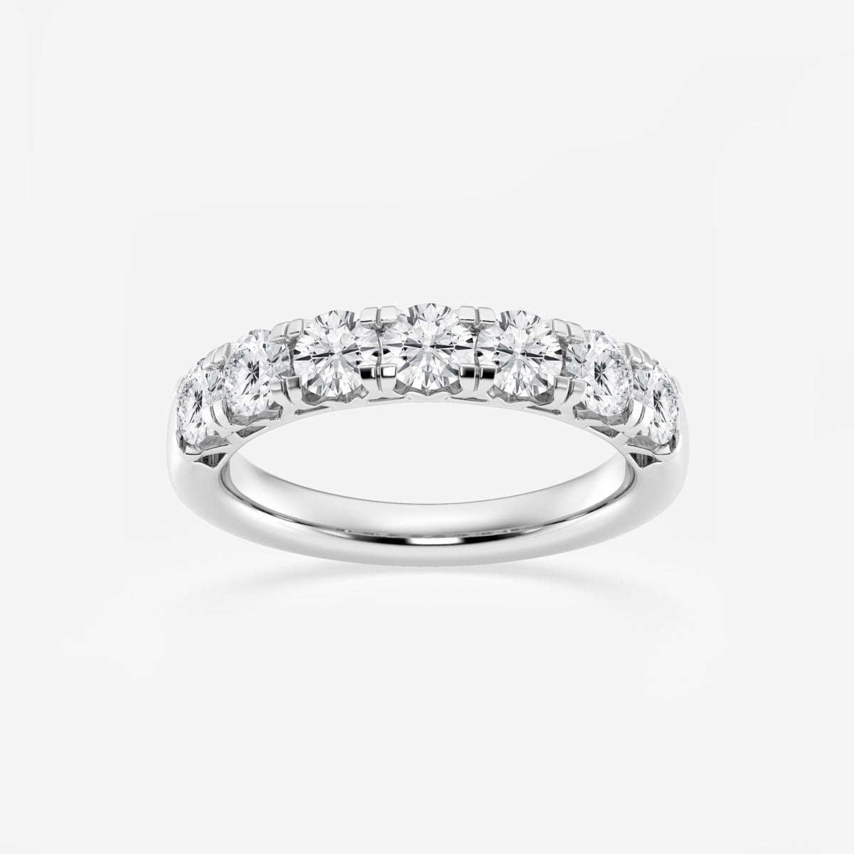 Hazel - Seven Stone Elegance Wedding Ring