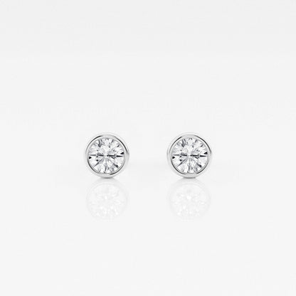 Isabella - Modern Bezel Setting Earrings