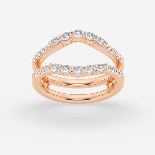 Isla - East-West Enhancer Wedding Ring