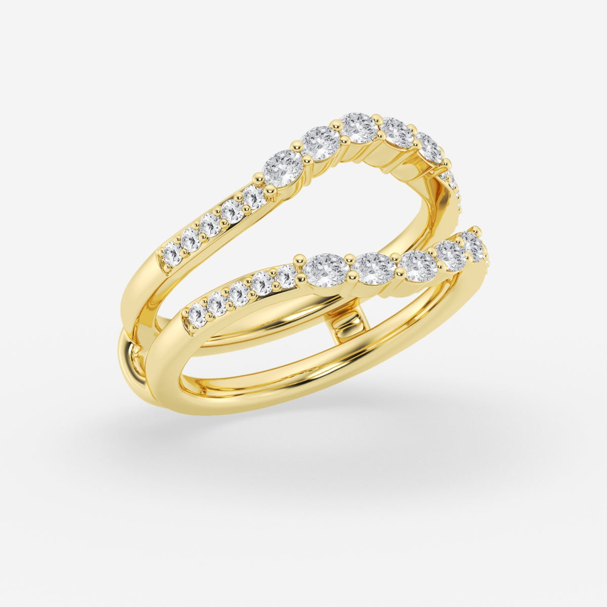 Isla - East-West Enhancer Wedding Ring