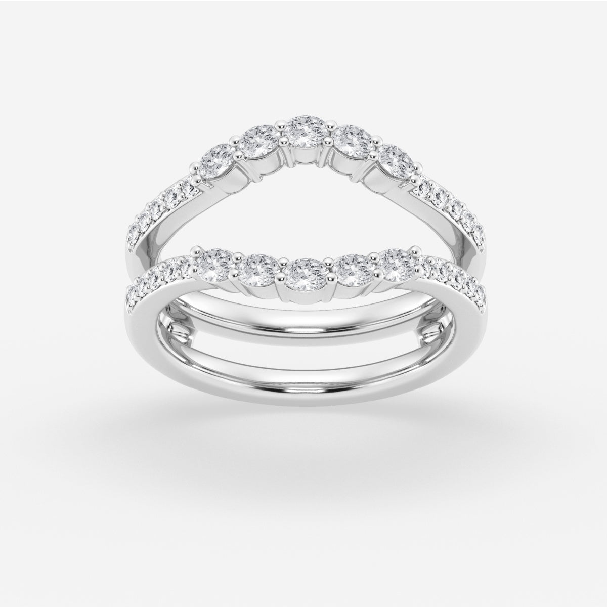 Isla - East-West Enhancer Wedding Ring