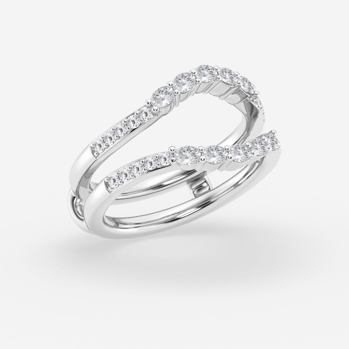 Isla - East-West Enhancer Wedding Ring