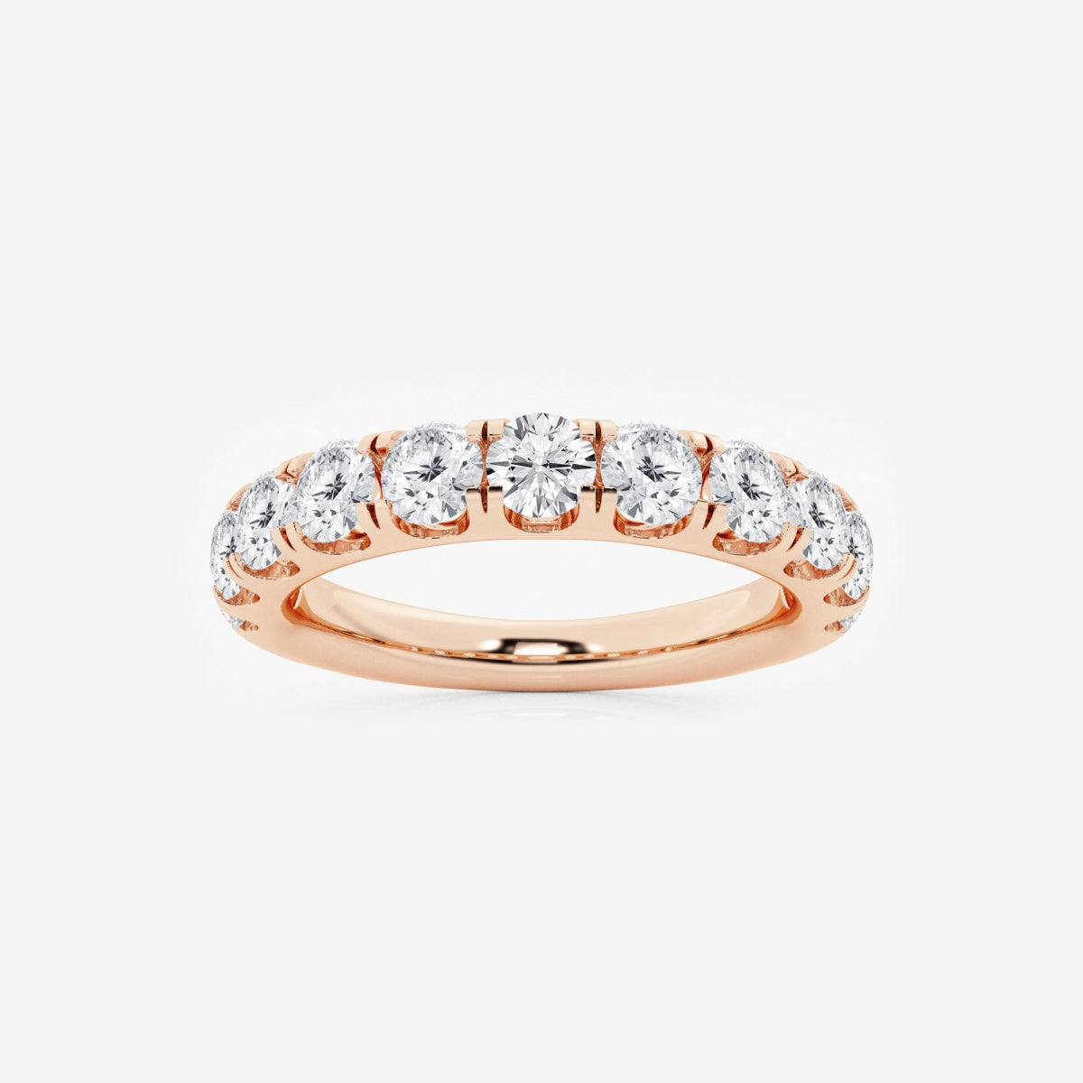 Isla - Eleven Stone Band Wedding Ring