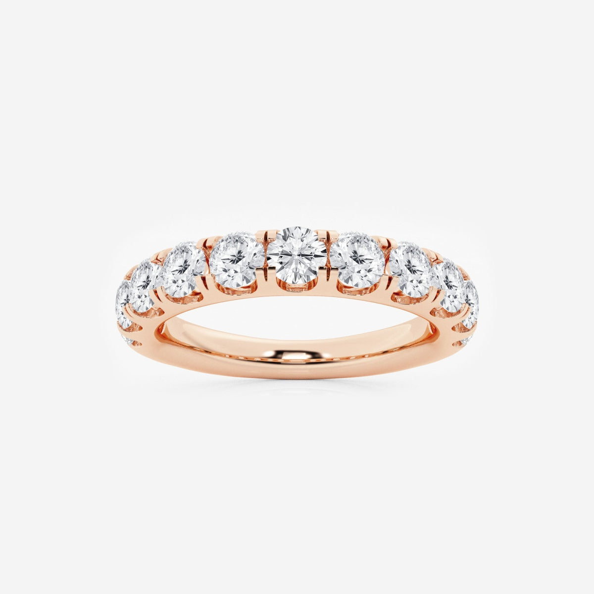 Kimberly - Eleven Stone Band Wedding Ring