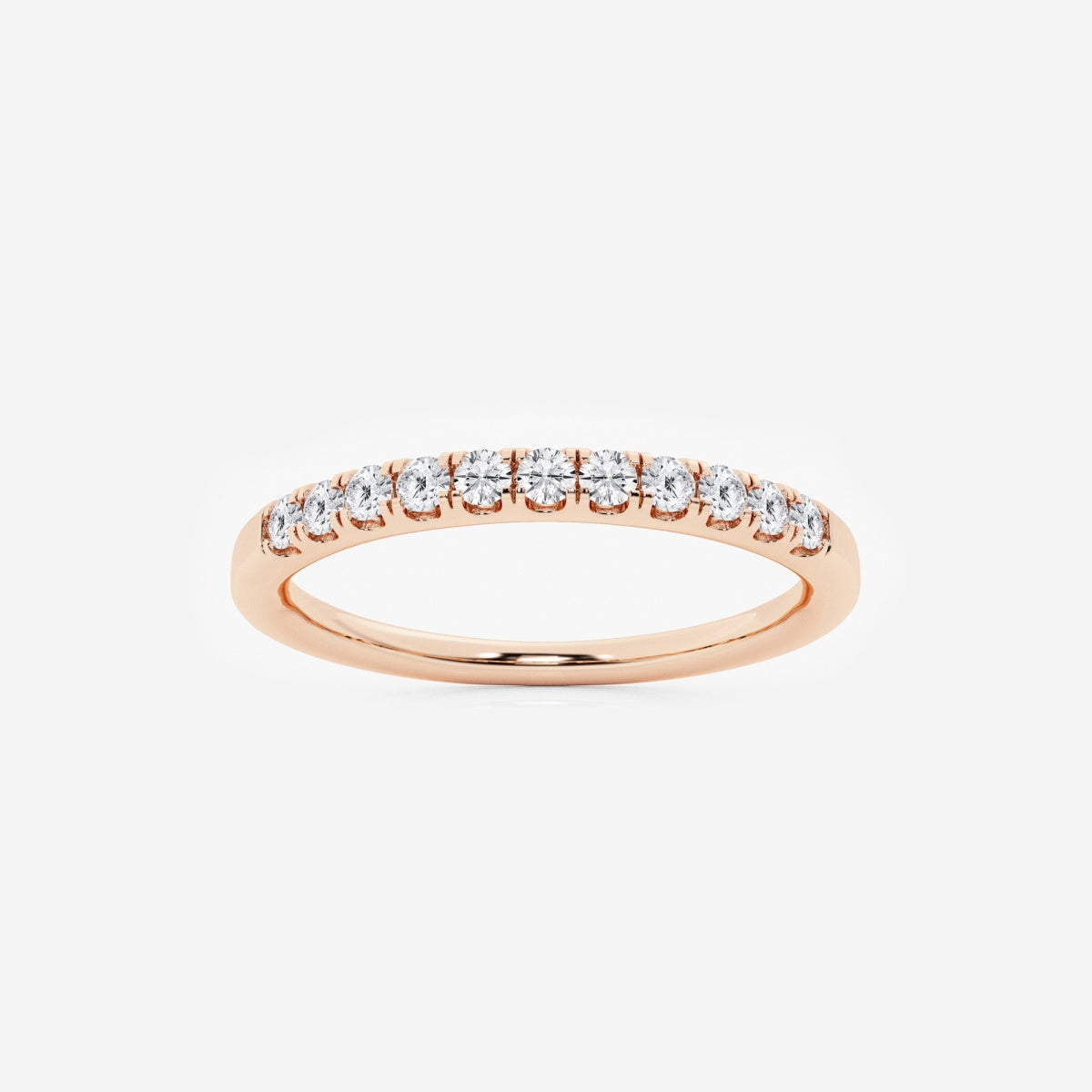 Kimberly - Eleven Stone Band Wedding Ring