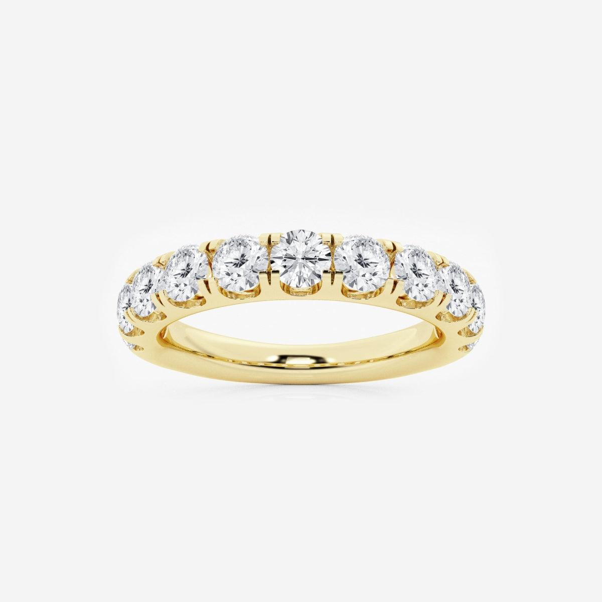 Isla - Eleven Stone Band Wedding Ring