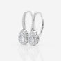 Isla - Graceful Halo Design Earrings