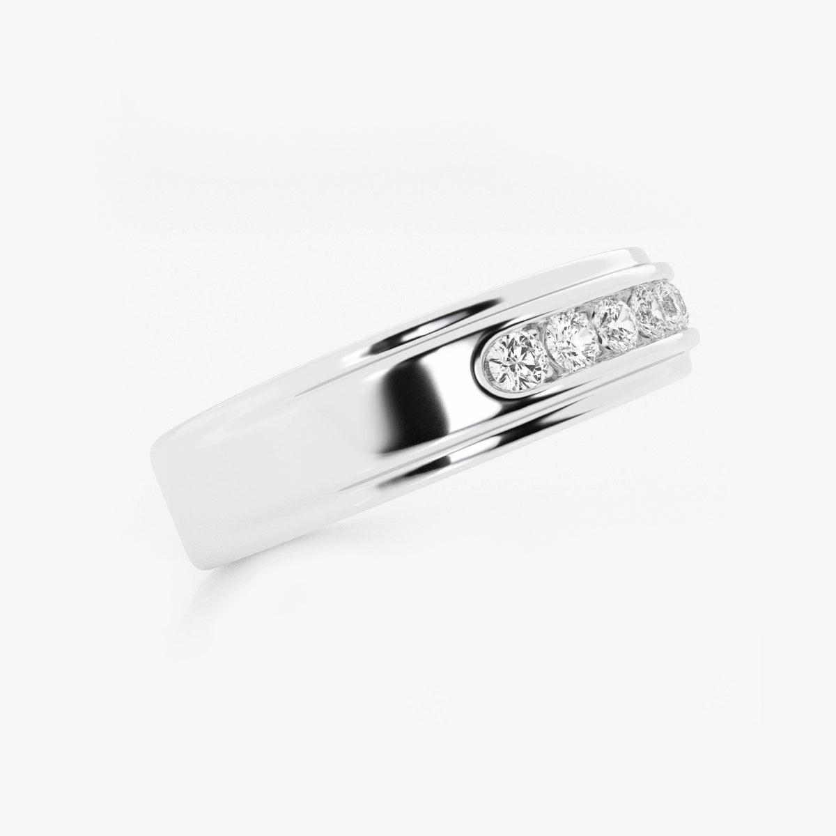 James - Modern Channel Sophistication Rings