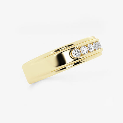 James - Modern Channel Sophistication Rings