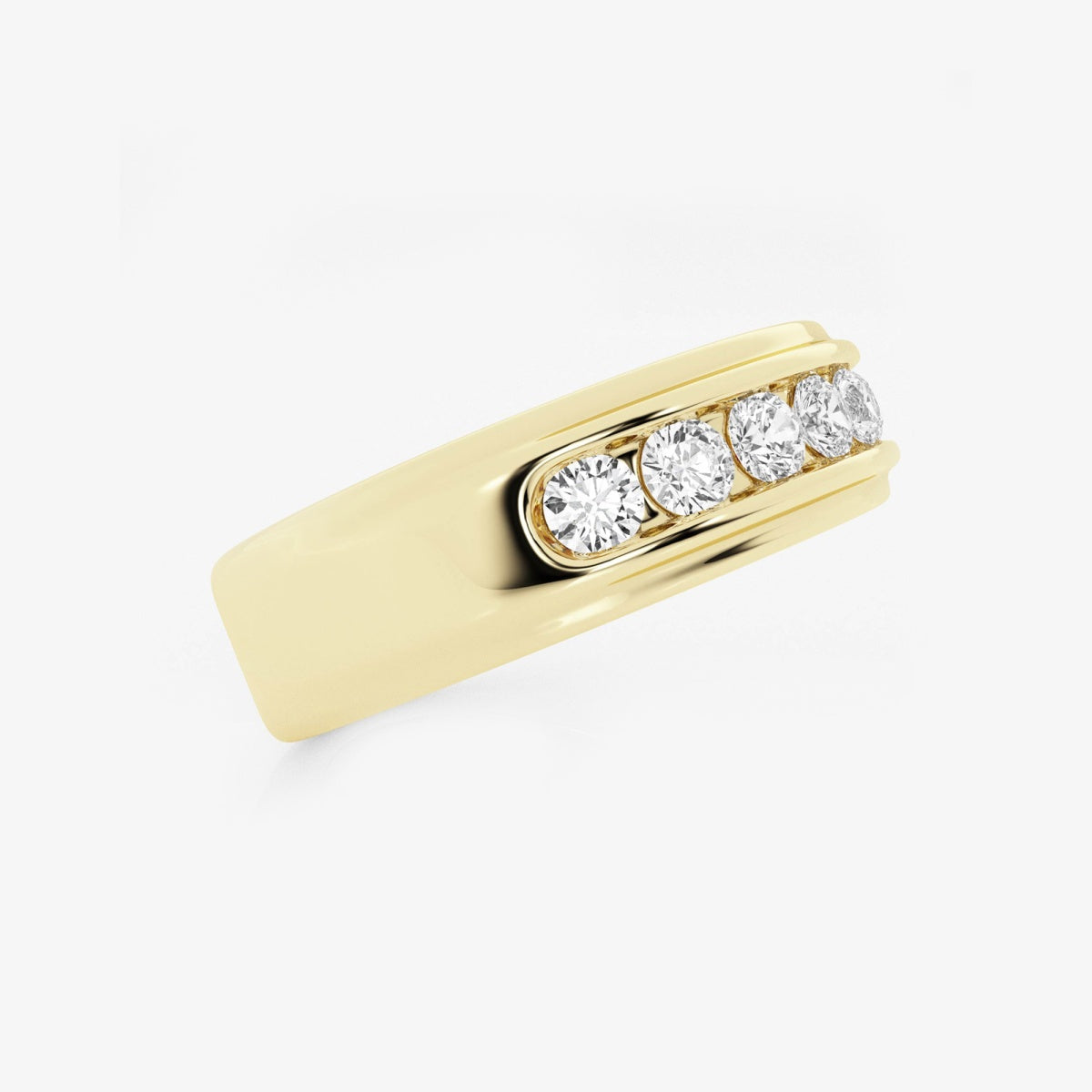 James - Modern Channel Sophistication Rings