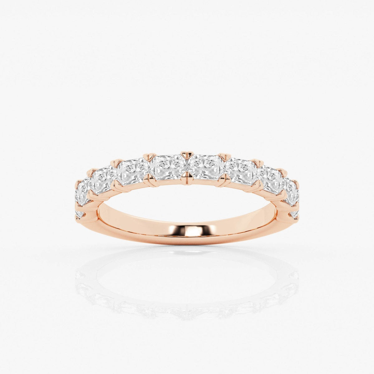 Juliana - Radiant East-West Style Wedding Ring