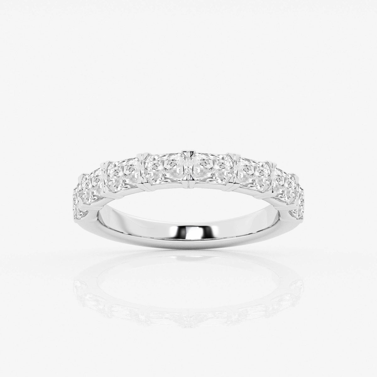 Juliana - Radiant East-West Style Wedding Ring