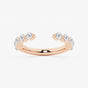 Juliette - Minimalist Floating Design Wedding Ring