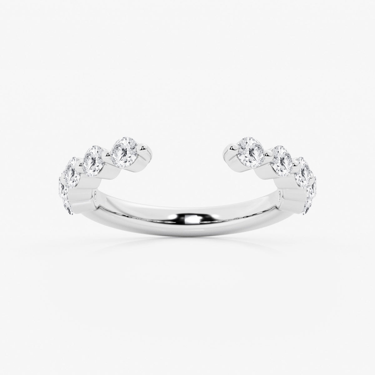 Juliette - Minimalist Floating Design Wedding Ring