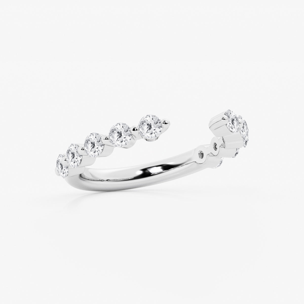 Juliette - Minimalist Floating Design Wedding Ring