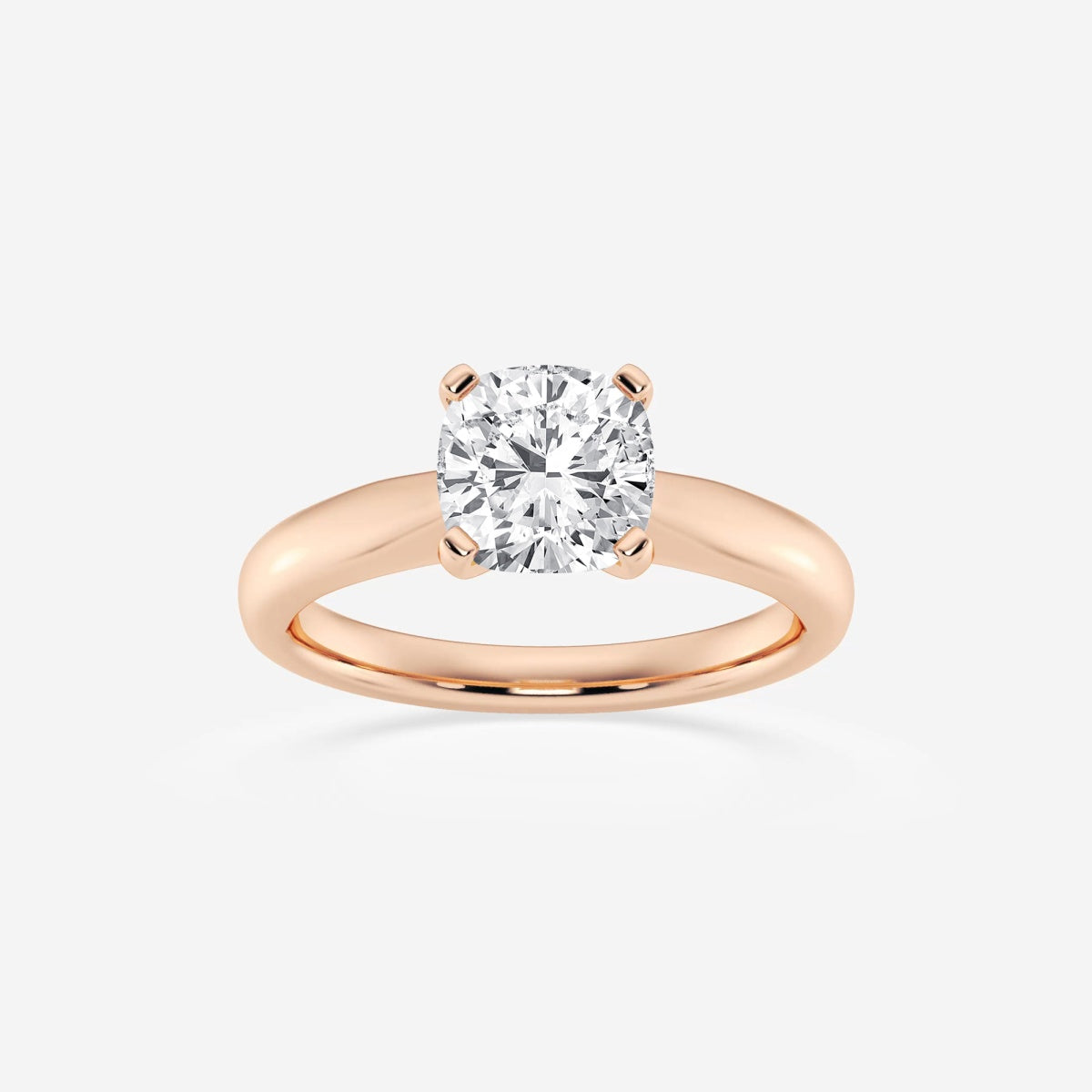 Layla - Cathedral Solitaire Engagement Ring