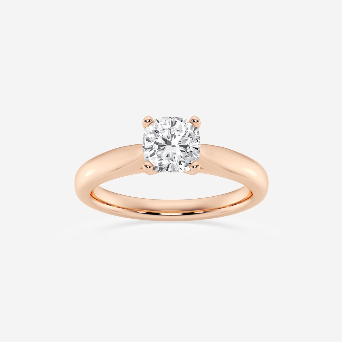 Layla - Cathedral Solitaire Engagement Ring