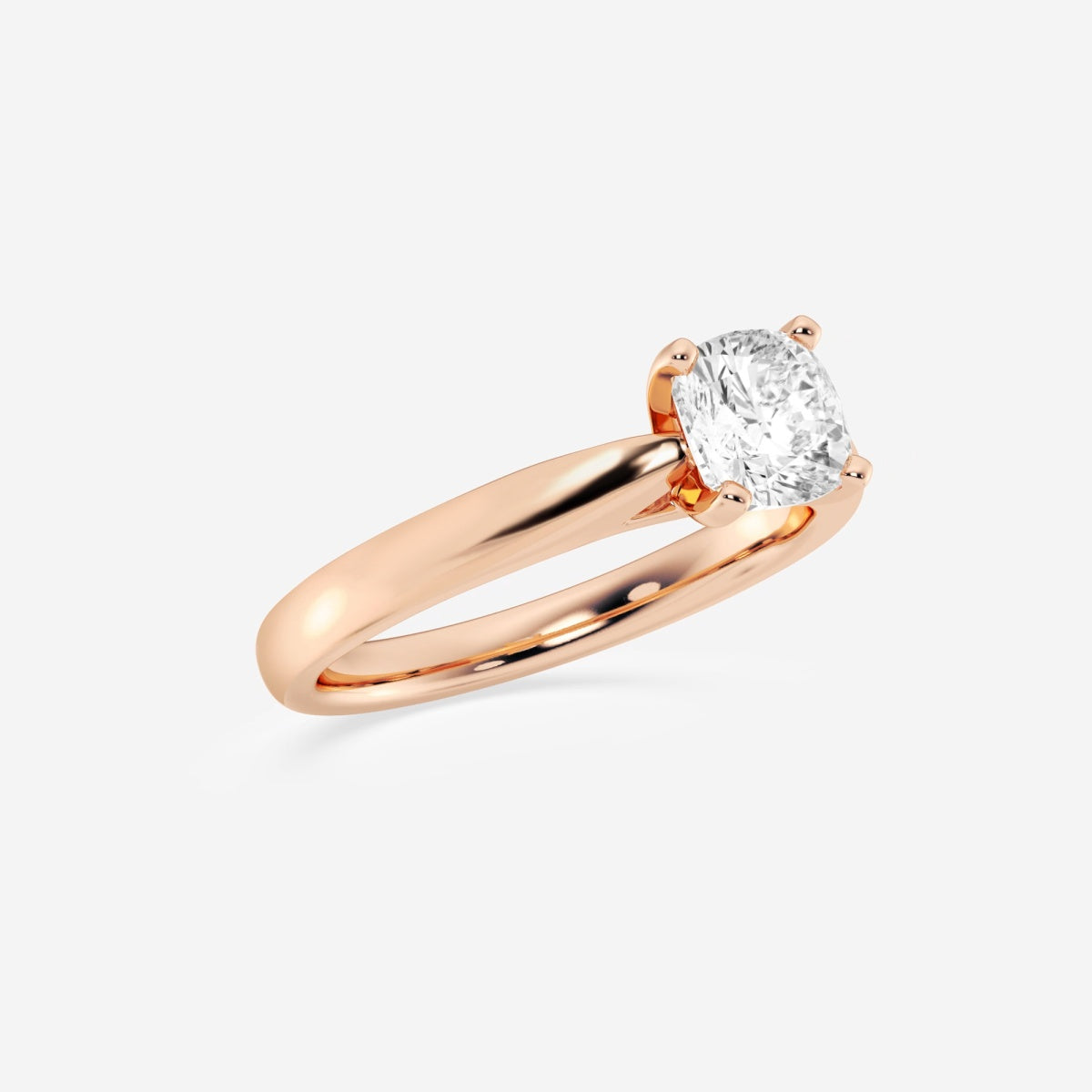 Layla - Cathedral Solitaire Engagement Ring