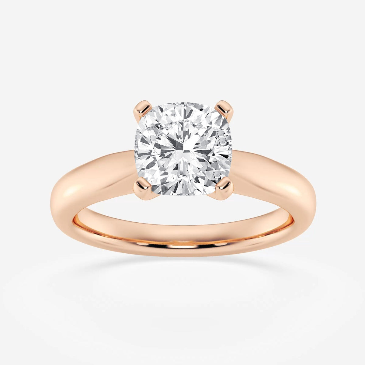 Layla - Cathedral Solitaire Engagement Ring