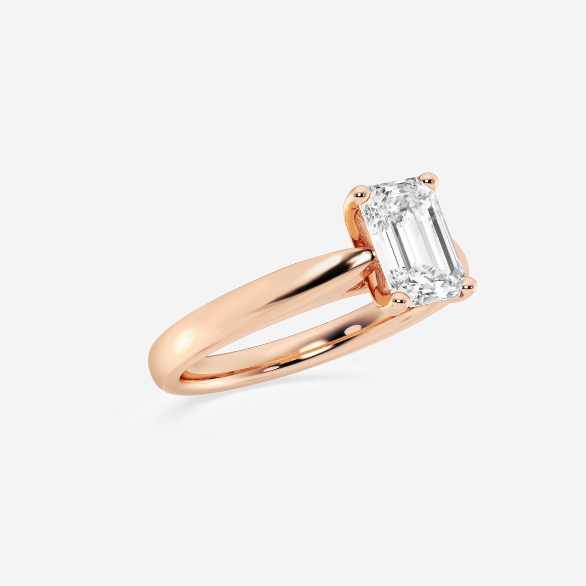 Layla - Cathedral Solitaire Engagement Ring