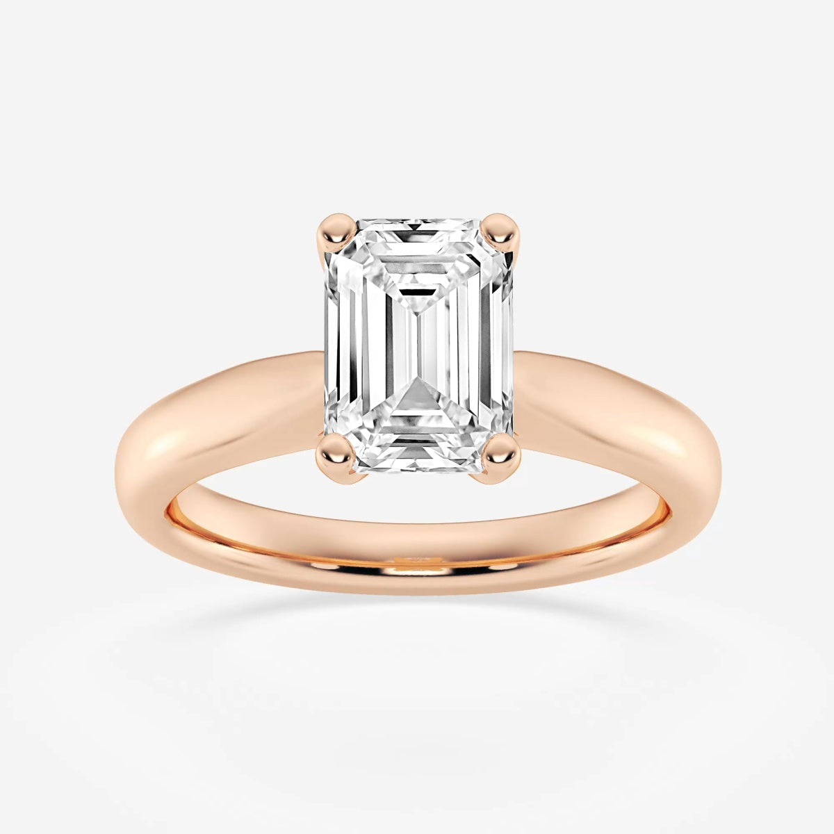 Layla - Cathedral Solitaire Engagement Ring