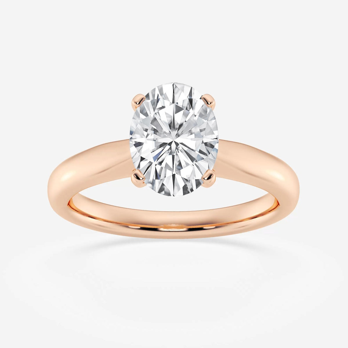 Layla - Cathedral Solitaire Engagement Ring