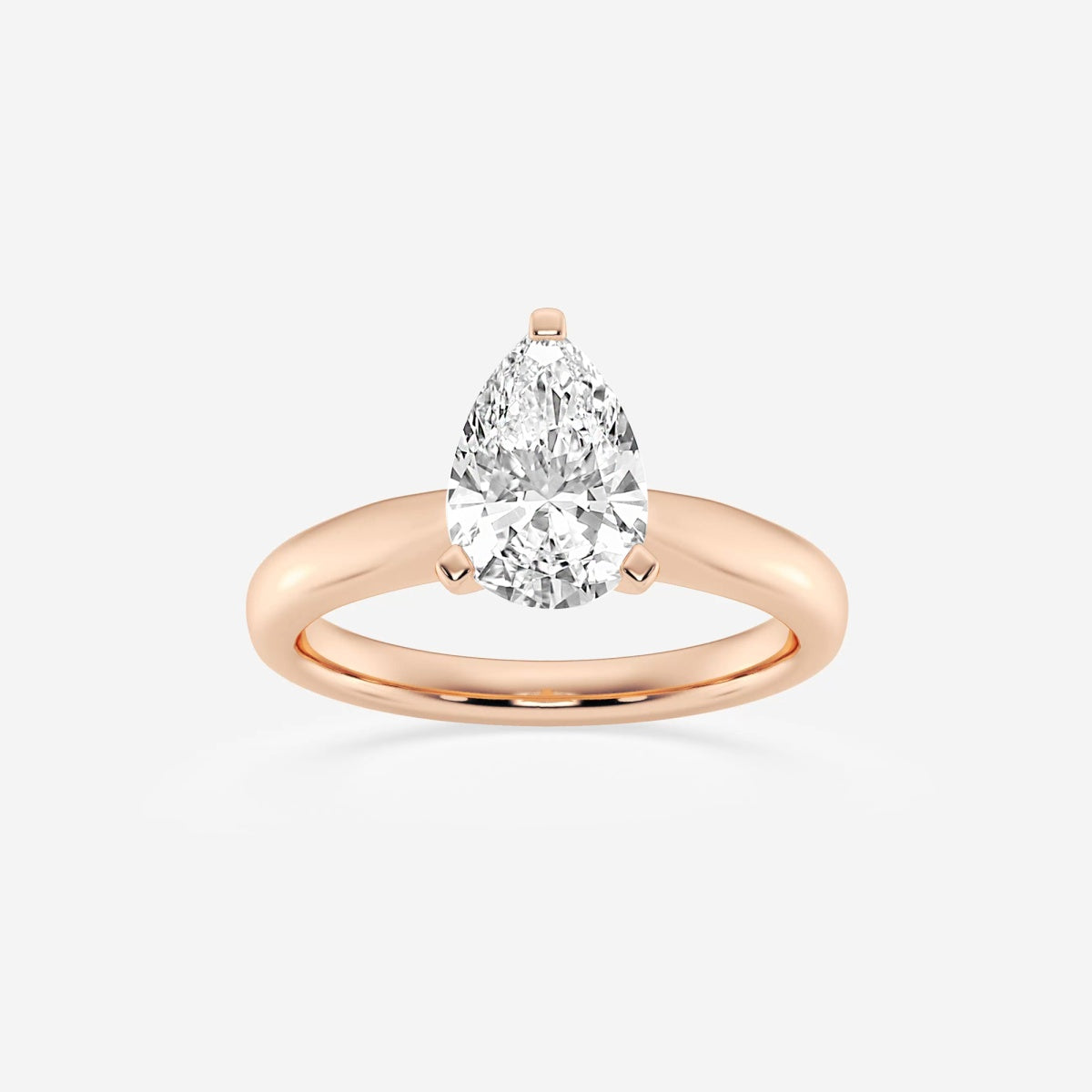 Layla - Cathedral Solitaire Engagement Ring