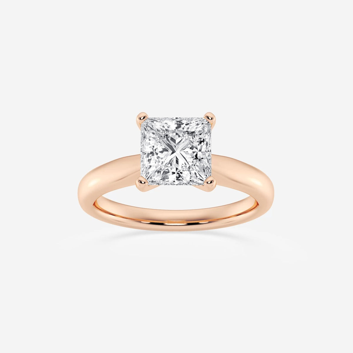 Layla - Cathedral Solitaire Engagement Ring