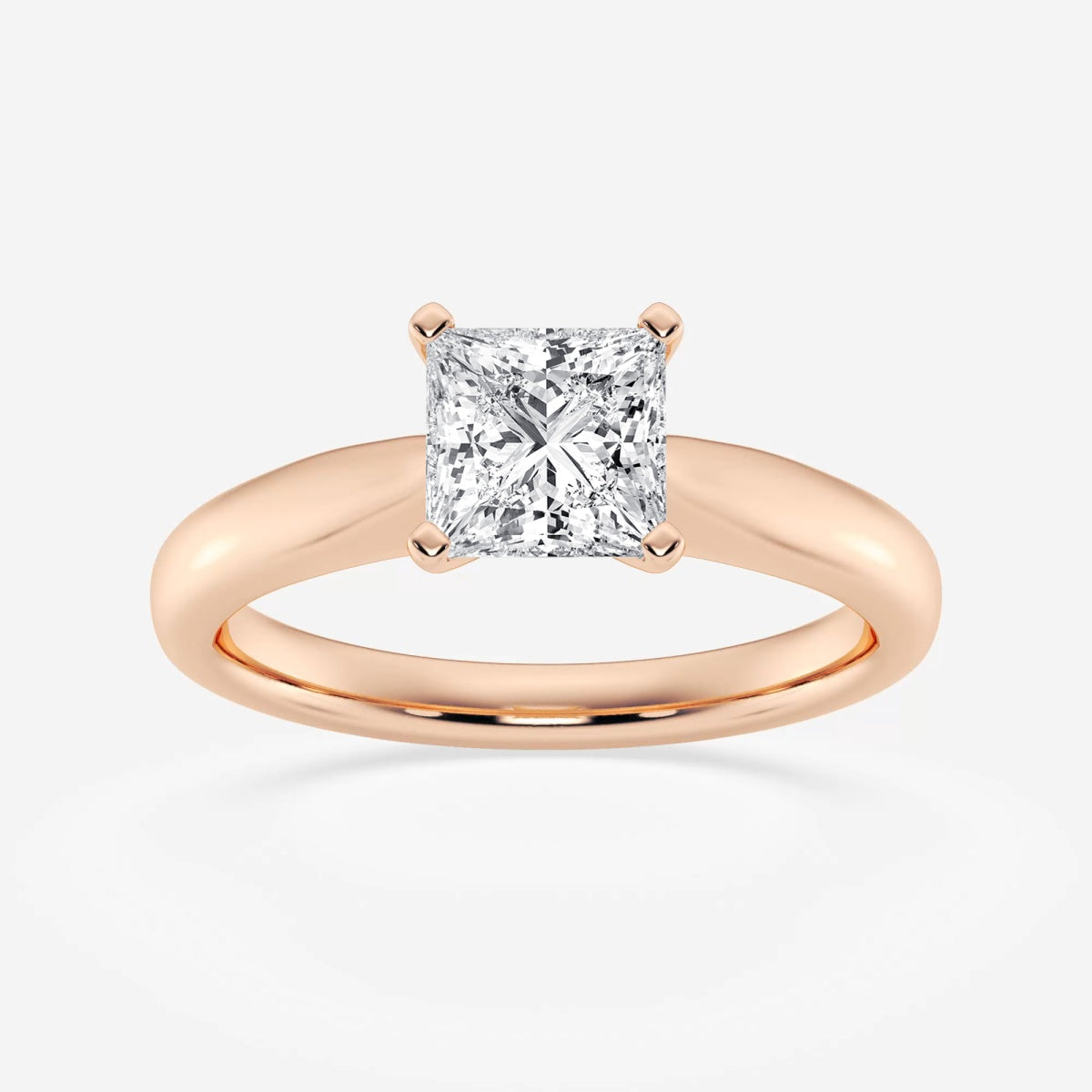 Layla - Cathedral Solitaire Engagement Ring