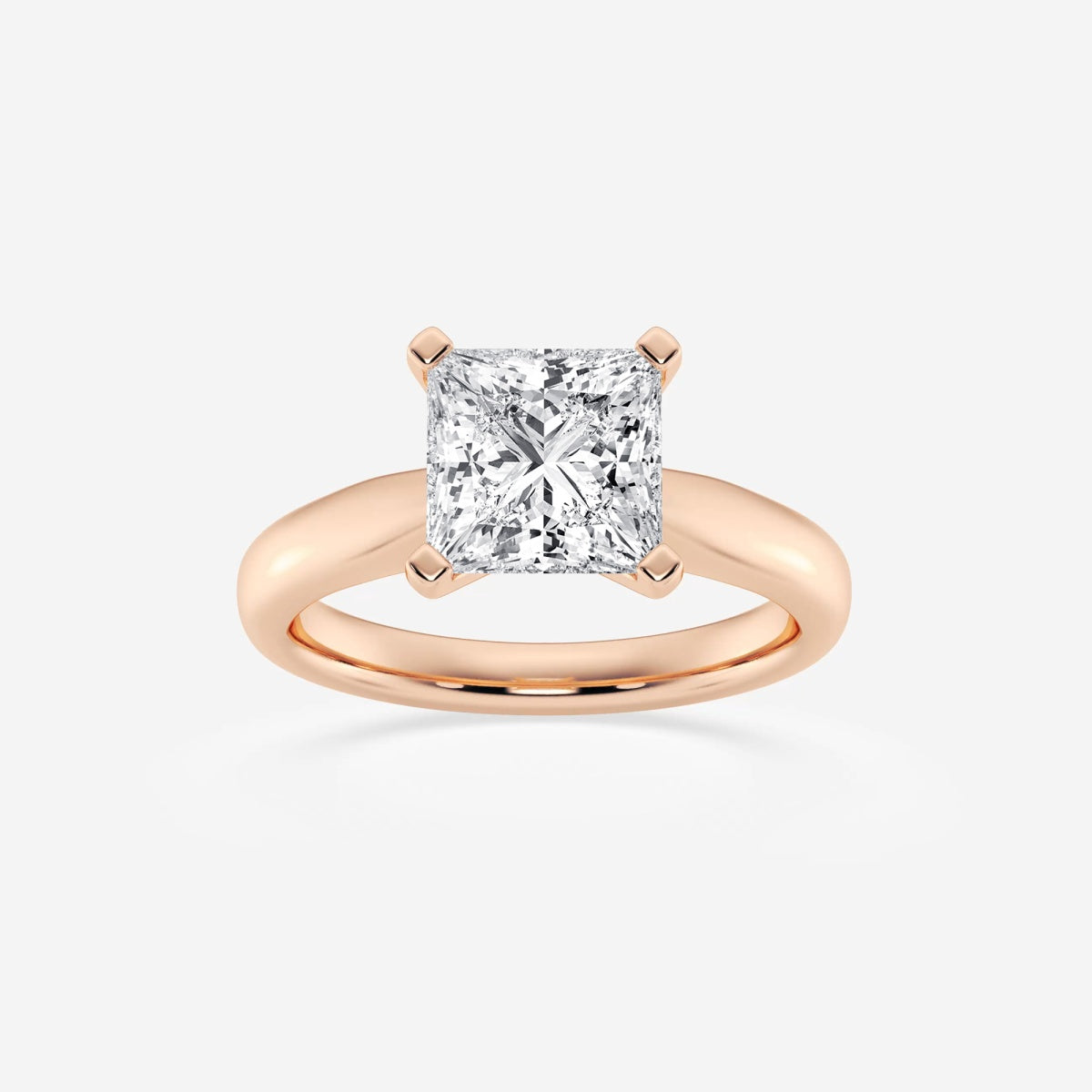 Layla - Cathedral Solitaire Engagement Ring