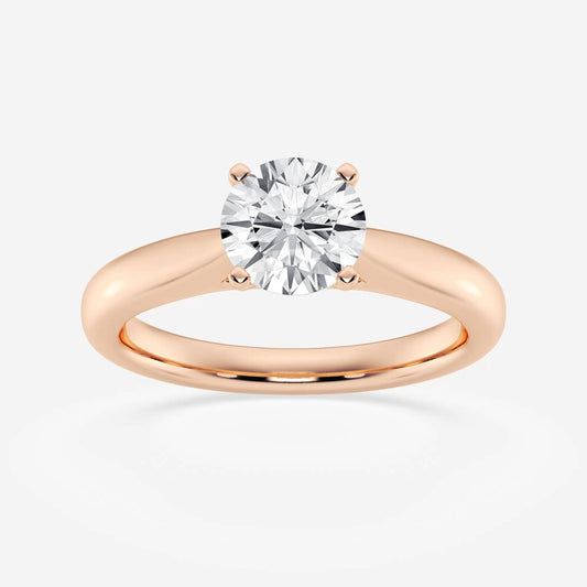 Layla - Cathedral Solitaire Engagement Ring