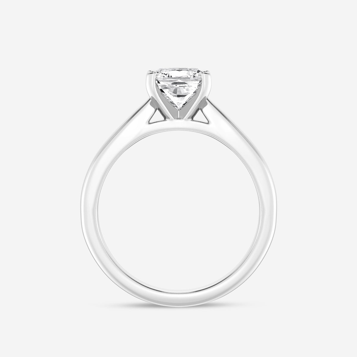 Layla - Cathedral Solitaire Engagement Ring