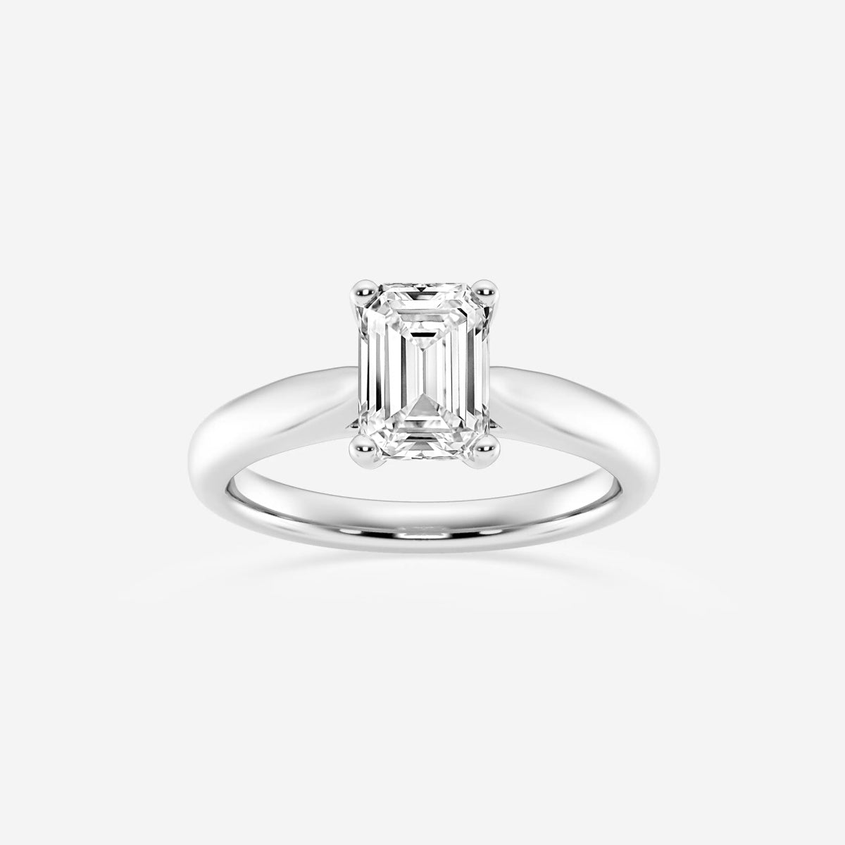 Layla - Cathedral Solitaire Engagement Ring