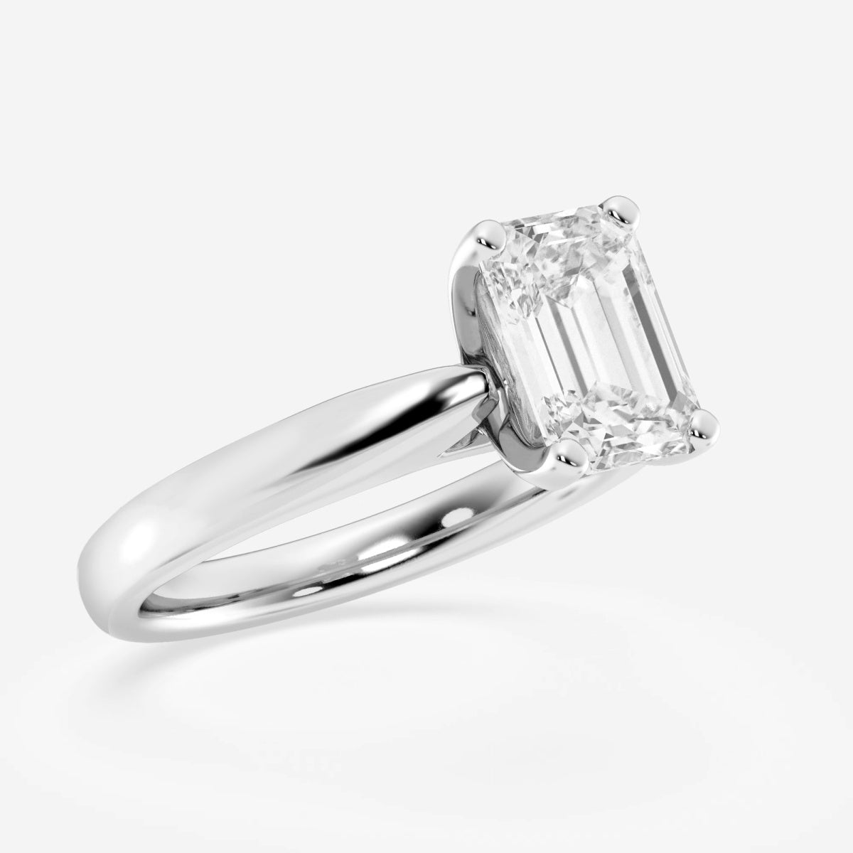 Layla - Cathedral Solitaire Engagement Ring