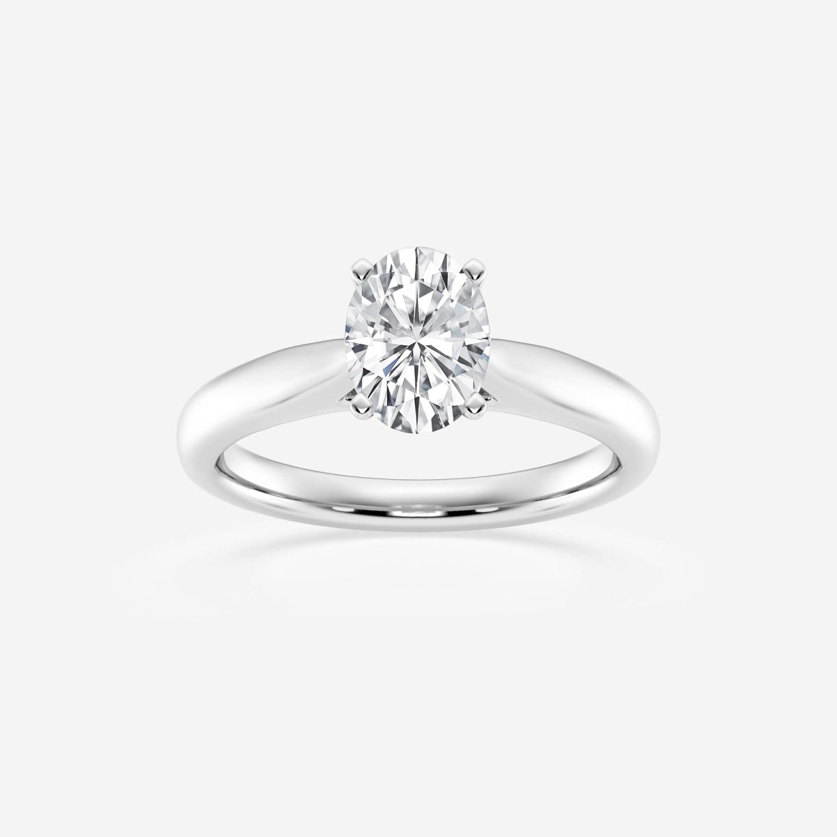 Layla - Cathedral Solitaire Engagement Ring