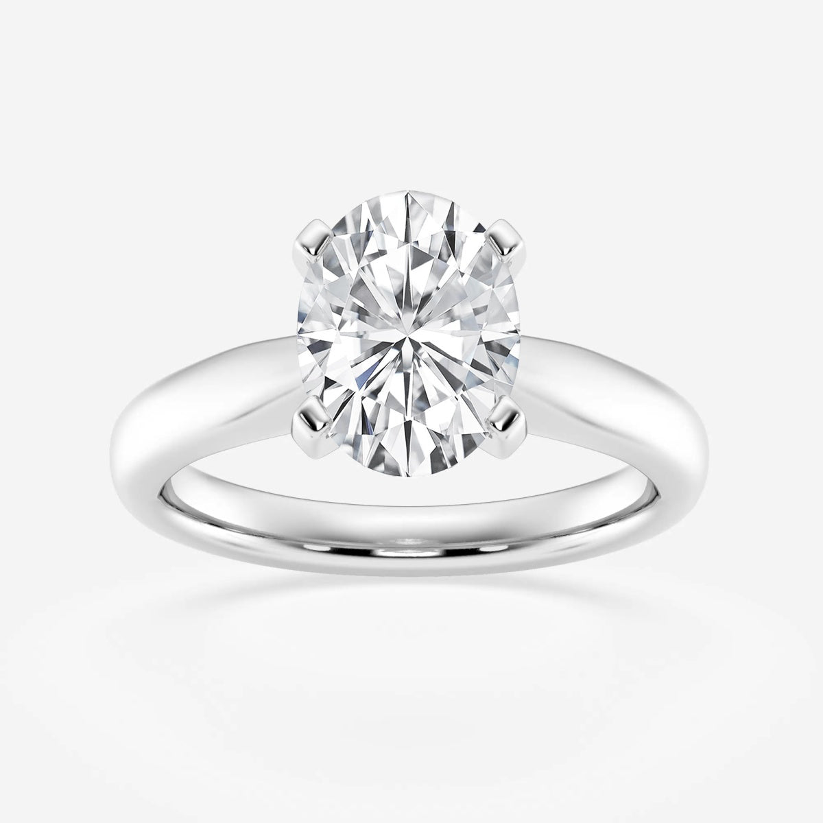 Layla - Cathedral Solitaire Engagement Ring