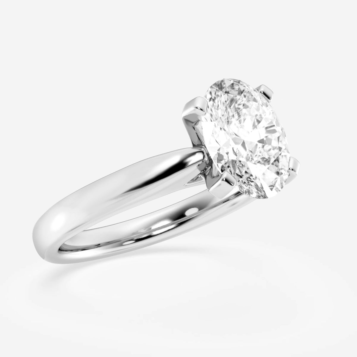 Layla - Cathedral Solitaire Engagement Ring