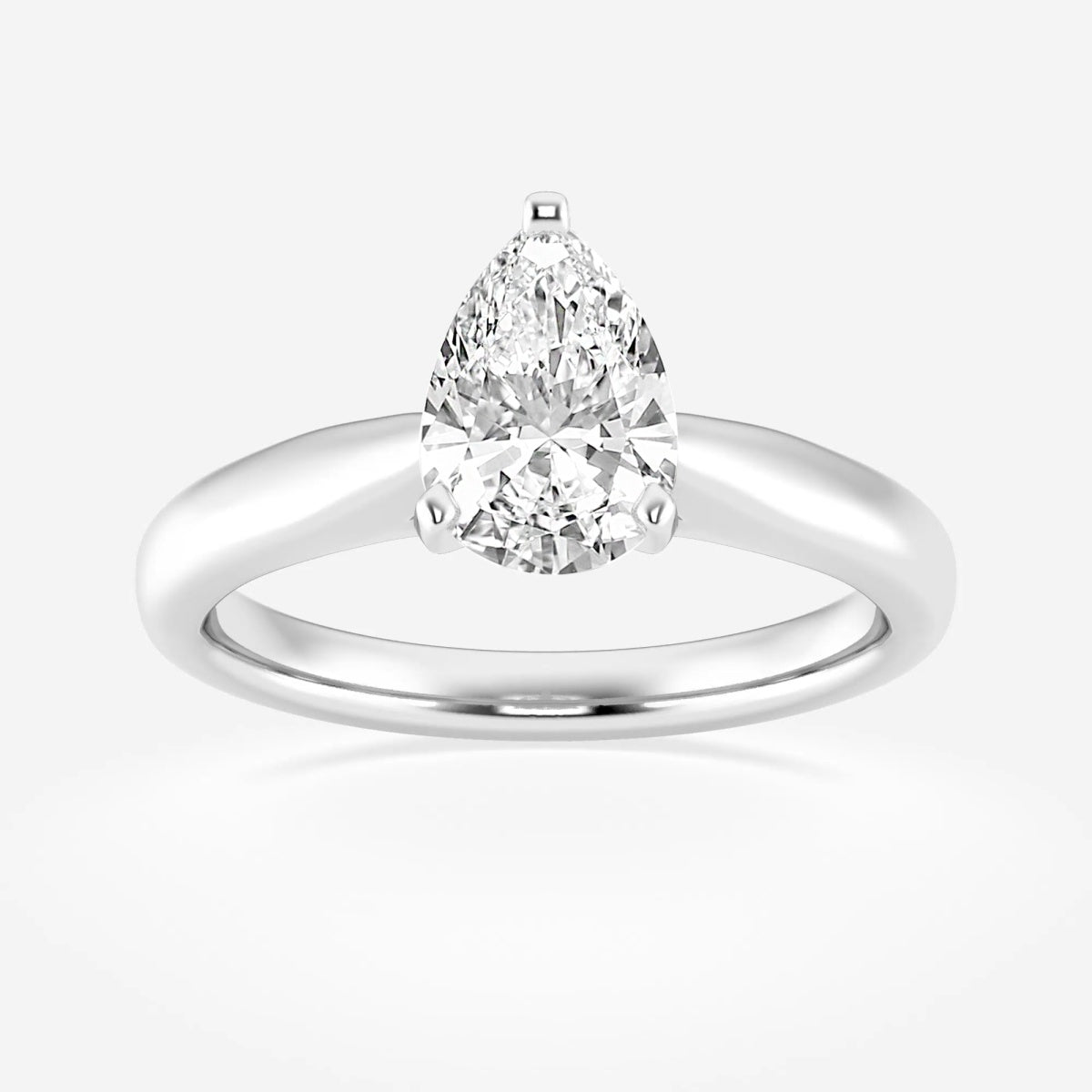 Layla - Cathedral Solitaire Engagement Ring