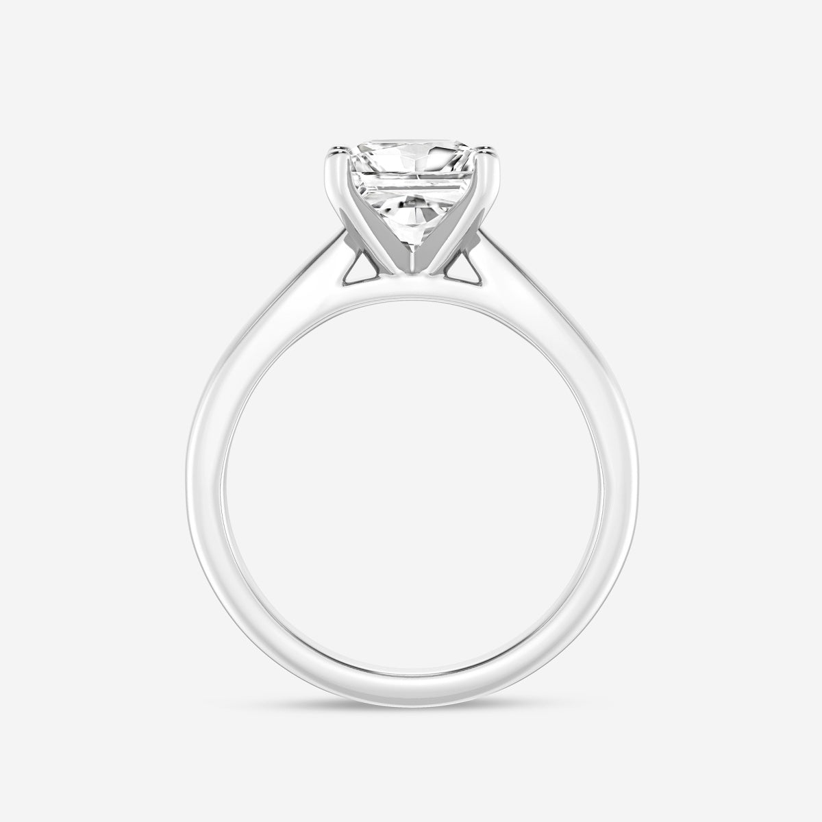 Layla - Cathedral Solitaire Engagement Ring