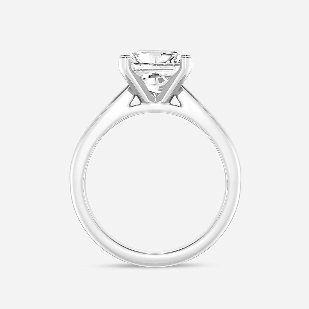 Layla - Cathedral Solitaire Engagement Ring