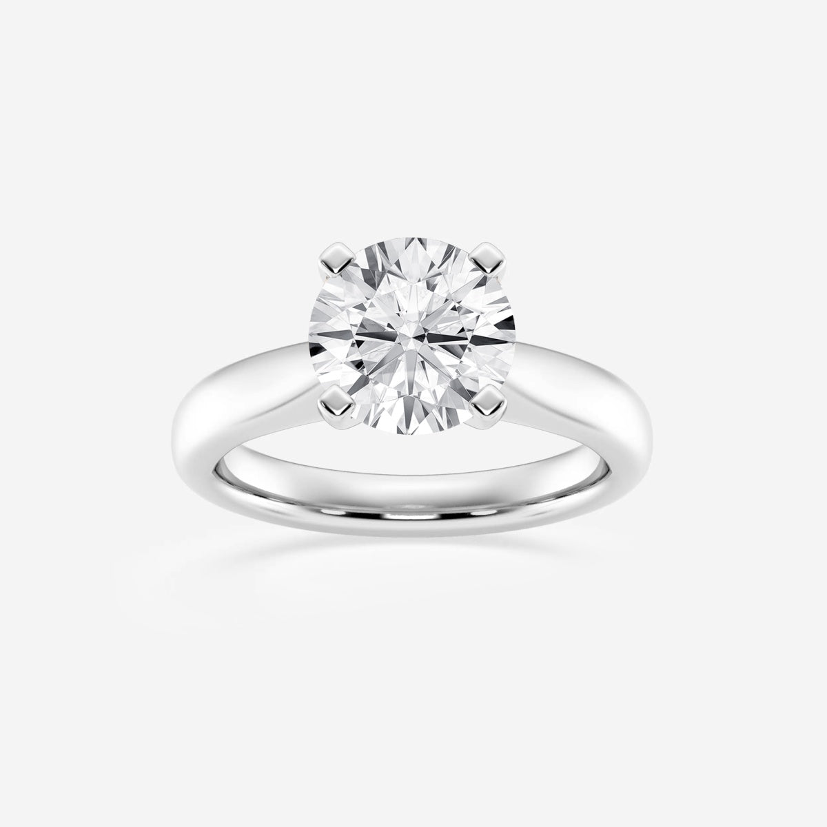 Layla - Cathedral Solitaire Engagement Ring