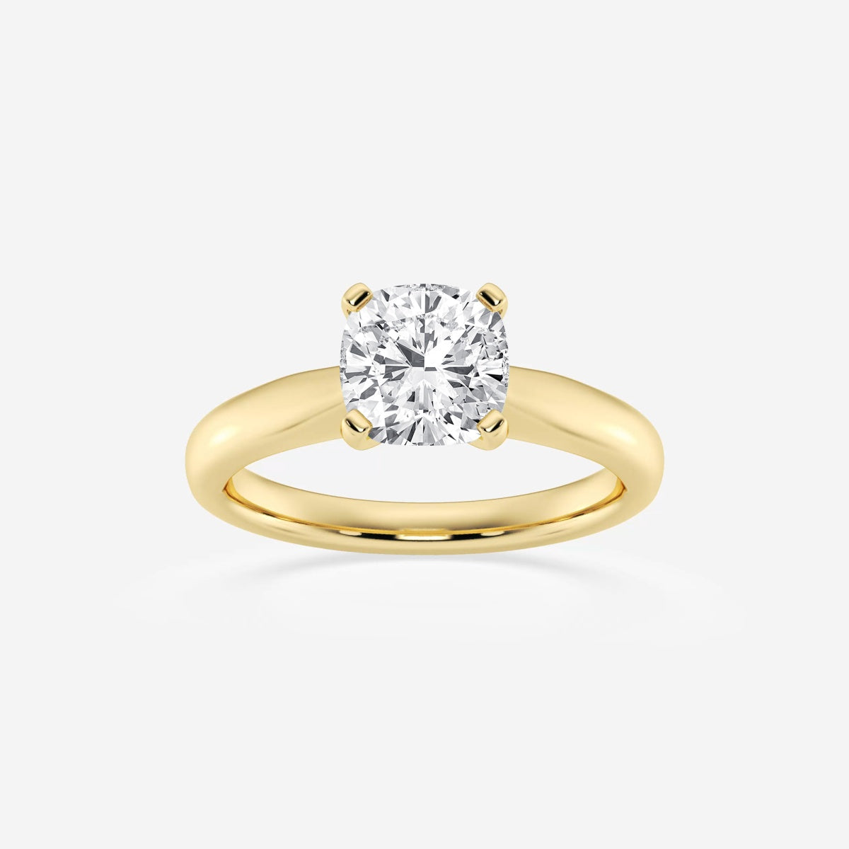 Layla - Cathedral Solitaire Engagement Ring