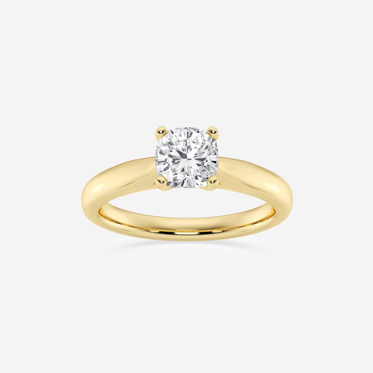 Layla - Cathedral Solitaire Engagement Ring