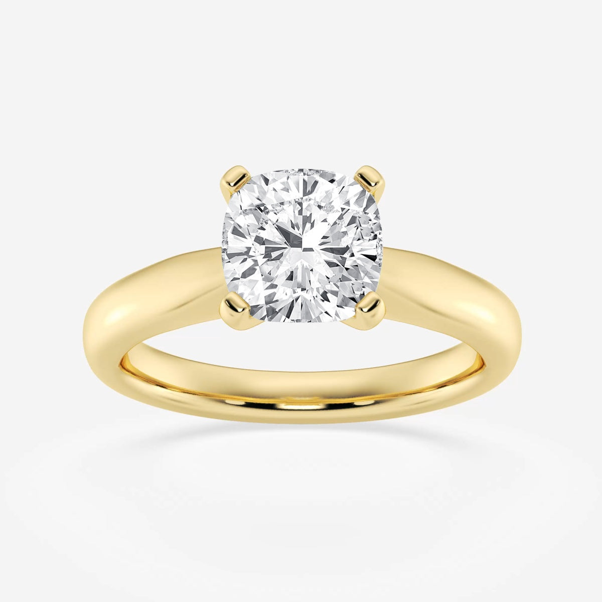 Layla - Cathedral Solitaire Engagement Ring