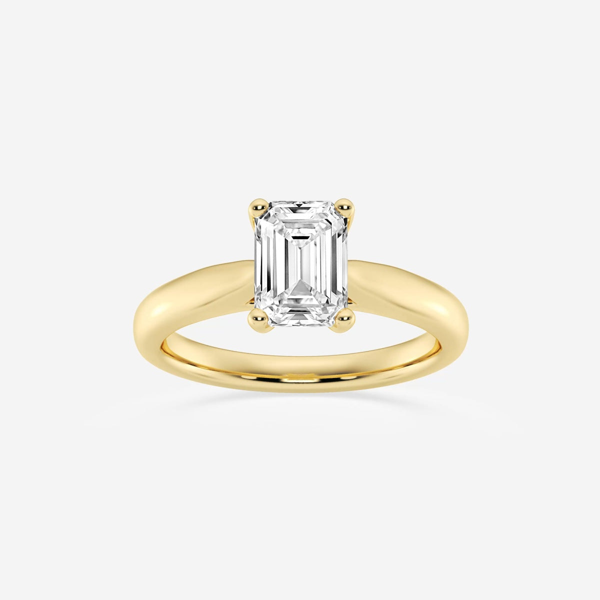 Layla - Cathedral Solitaire Engagement Ring