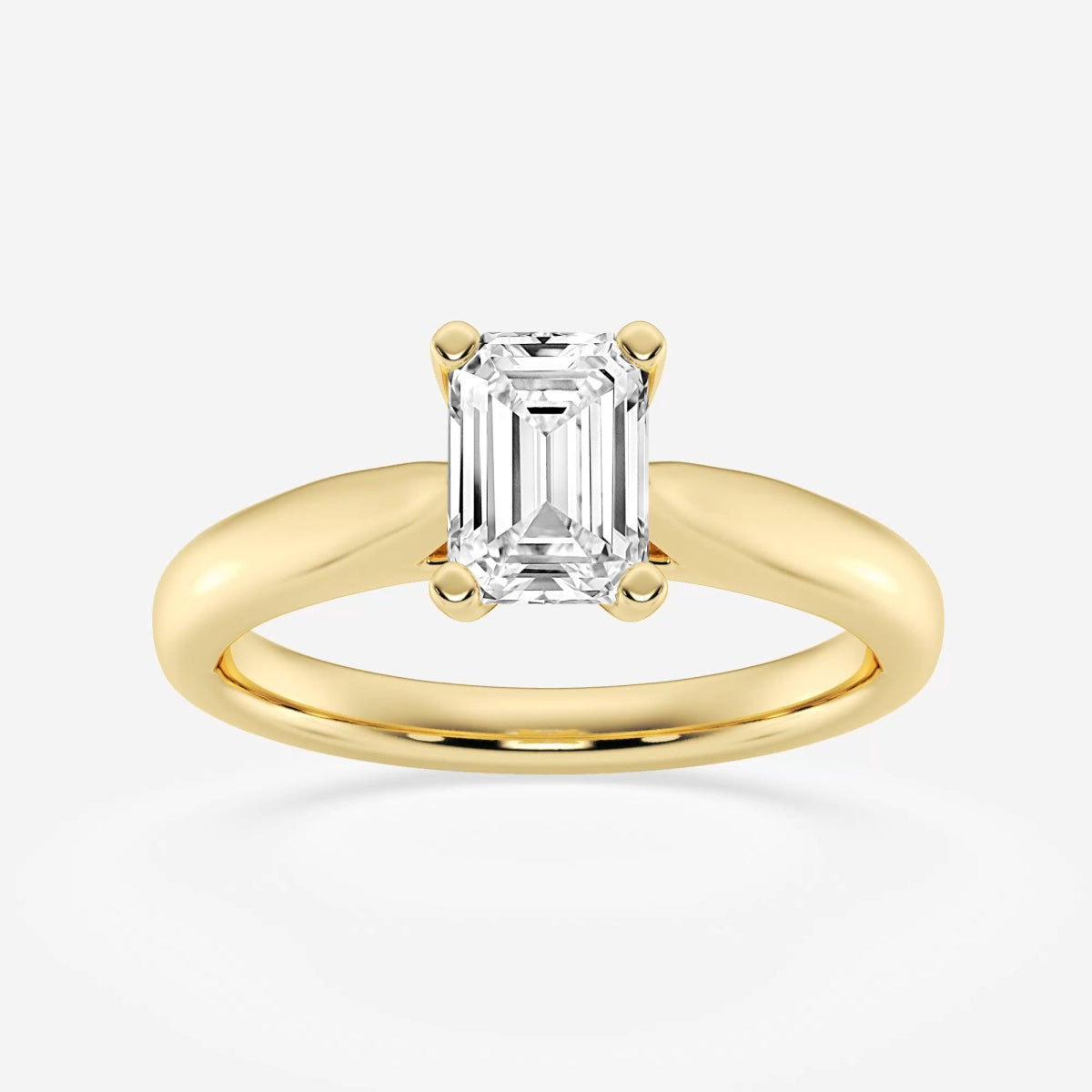 Layla - Cathedral Solitaire Engagement Ring