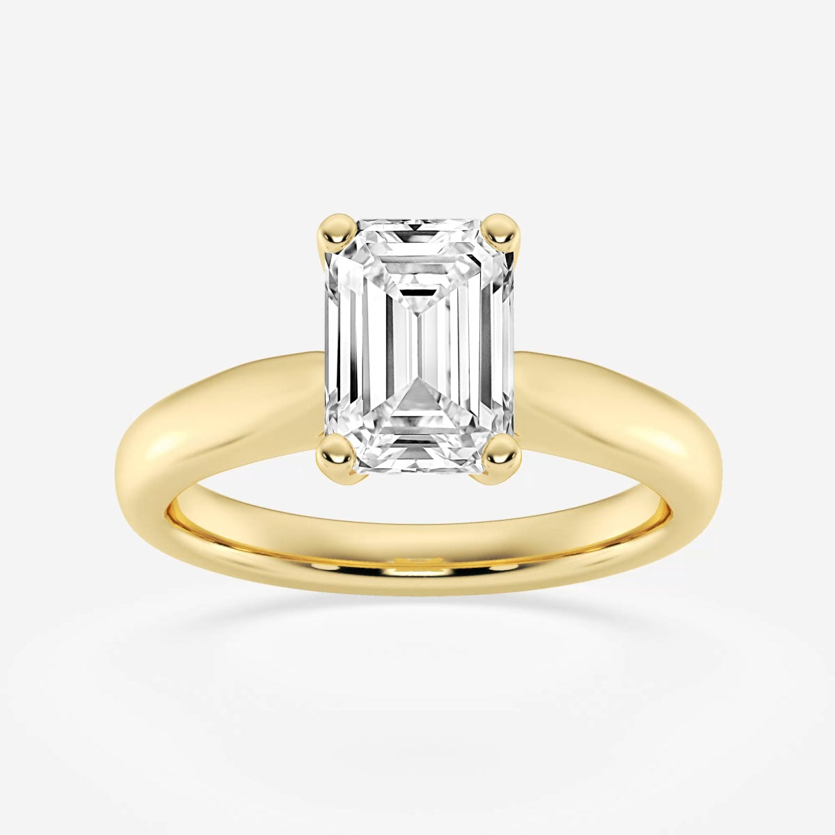 Layla - Cathedral Solitaire Engagement Ring