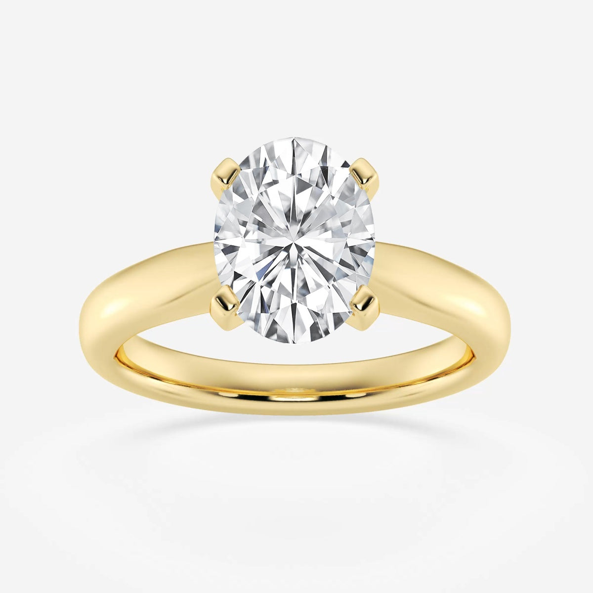 Layla - Cathedral Solitaire Engagement Ring